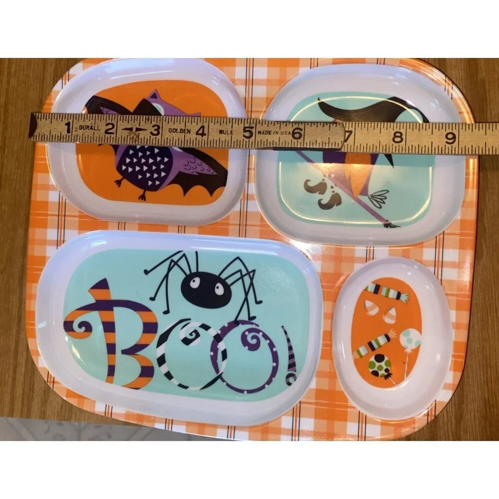 Melamine Ware & Fabulous Home halloween plates